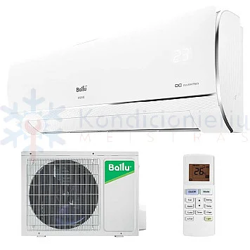 BSWI-09HN8/EU/20Y Ballu Eco Pro R32 Inverter 2.6/2.7 kW kondicionierius