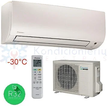 FTXTP25A-RXTP25A Daikin Comfora 2.5/3.2 kW kondicionierius-šilumos siurblys oras-oras