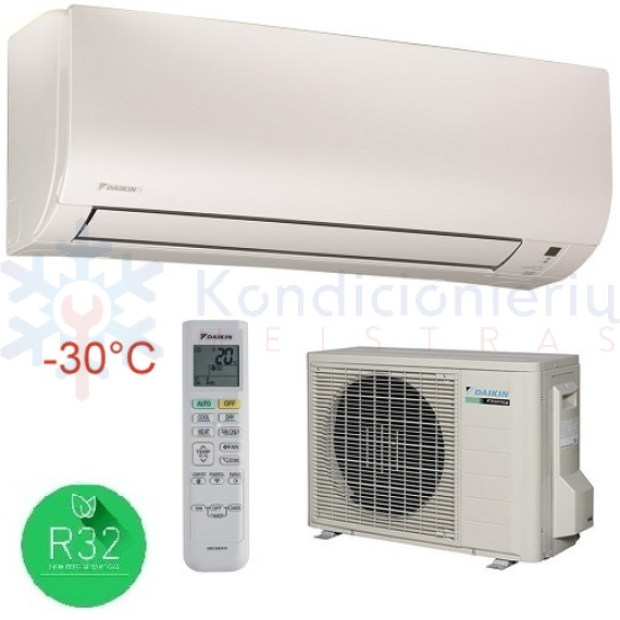 FTXTP35A-RXTP35A Daikin Comfora 3.5/4.0 kW kondicionierius-šilumos siurblys oras-oras