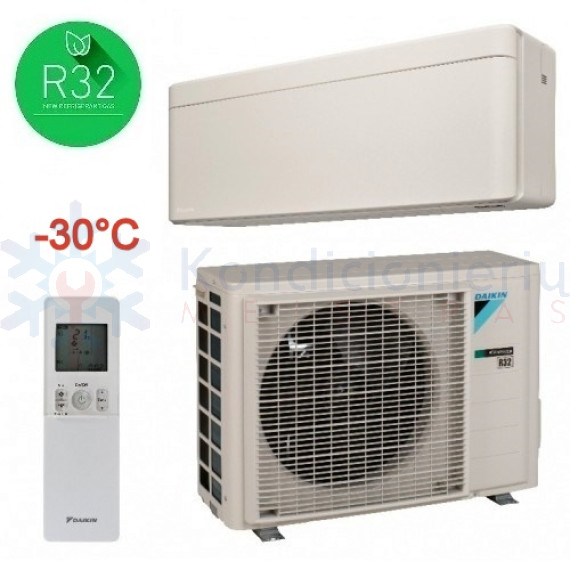 FTXTA30CW RXTA30C Daikin Stylish Nordic 3.0/3.2 kW šilumos siurblys