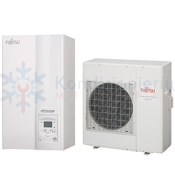 WSYP100DG6-WPYA100LG Fujitsu 10.0 kW šilumos siurblys oras-vanduo