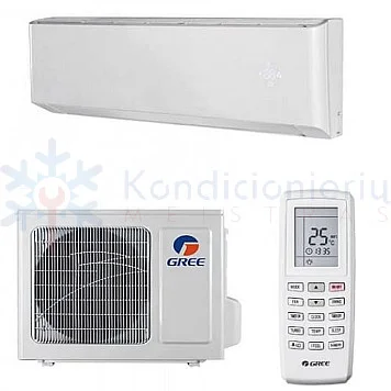 GWH24YE-S6DBA1A/ I / O Gree Amber Nordic 7.03/7.03 kW šilumos siurblys