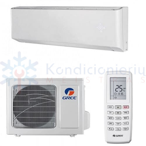 GWH18YE-S6DBA1B/ I / O Gree Amber Nordic 5.3/5.55 kW šilumos siurblys