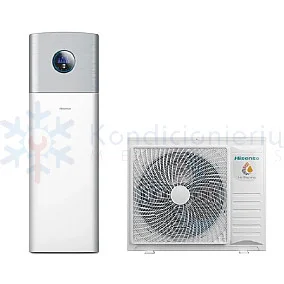 Hisense Hi-Therma Integra Combi AHW-060HCDS1 - AHS-060HCDSAA-23 6.0 kW oras-vanduo šilumos siurblys