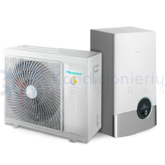 Hisense Hi-Therma Split AHW-140HCDS1 - AHM-140HCDSAA 14.0 kW oras-vanduo šilumos siurblys