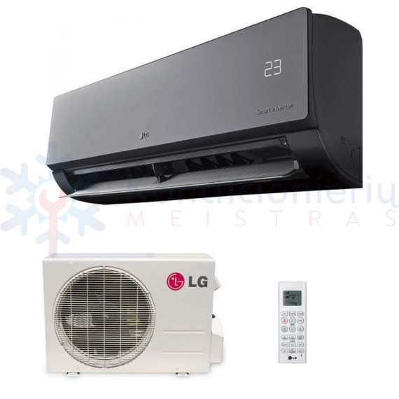 LG Artcool Mirror AC24BH.NSK/AC24BH.U24 6.6/7.5 kW kondicionierius