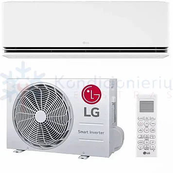 LG Dualcool Premium Deluxe Soft Air bevėjis H09S1D.NS1 H09S1D.U12 2.5/3.2 kW oro kondicionierius