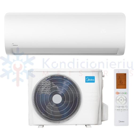 MSAGAU-09HRFNX-QRD0GW - MOX102-09HFN8-QRD0GW Midea Xtreme Save ECO 2.6/2.9 kW šilumos siurblys