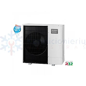 PUD-SHWM80YAA Mitsubishi Electric oras-vanduo išorinis įrenginys 8 kW