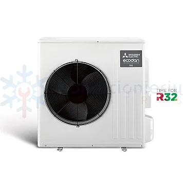 SUZ-SWM40VA Mitsubishi Electric oras-vanduo išorinis įrenginys 4 kW
