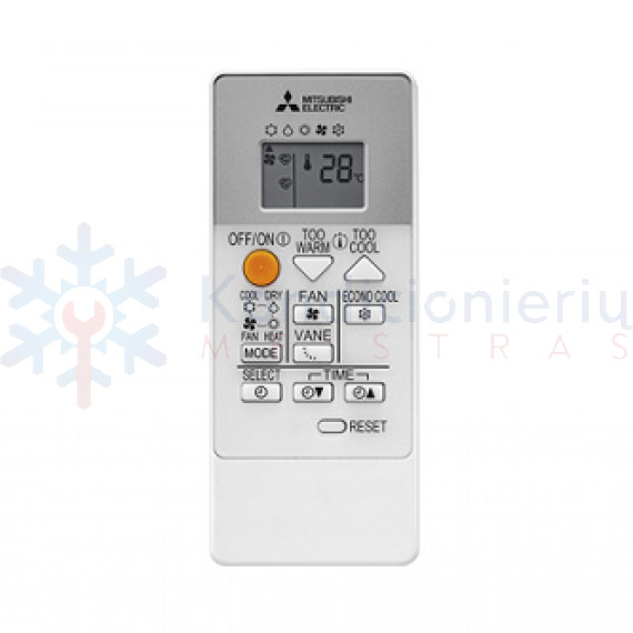 MSZ-HR35VFK MUZ-HR35VF Mitsubishi Electric 3.4/3.6 kW oro kondicionierius - šilumos siurblys MSZ-HR35VFK MUZ-HR35VF Mitsubishi Electric 3.4/3.6 kW oro kondicionierius - šilumos siurblys