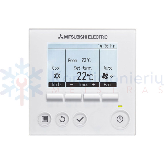 PAR-41MAA Mitsubishi Electric valdymo pultas PAR-41MAA Mitsubishi Electric valdymo pultas