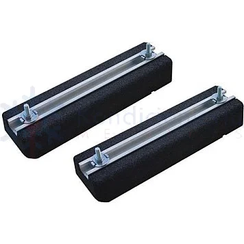 0250XS juodos guminės atramos 25 cm (130x95)