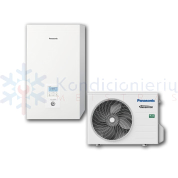 WH-SDC0305J3E5 / WH-UD03JE5 Panasonic Bi-Bloc 1F 3.0 kW oras-vanduo šilumos siurblys