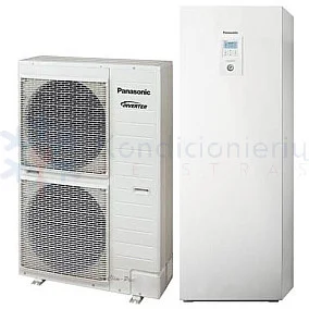 WH-ADC0916H9E8 / WH-UX09HE8 Panasonic T-CAP 9.0 kW oras-vanduo šilumos siurblys su integruota vandens talpa