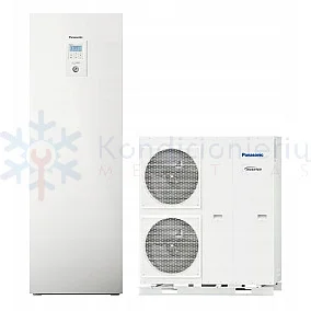 WH-ADC0916H9E8 / WH-UQ09HE8 Panasonic T-CAP 9.0 kW Super tylus oras-vanduo šilumos siurblys su integruota vandens talpa