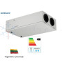 Rekuperatorius KOMFOVENT Domekt R 400 F C6M L/A F7/M5
