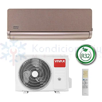 ACP-12CH35AEHI Gold VIVAX 3.5/3.8 kW oro kondicionierius - šilumos siurblys