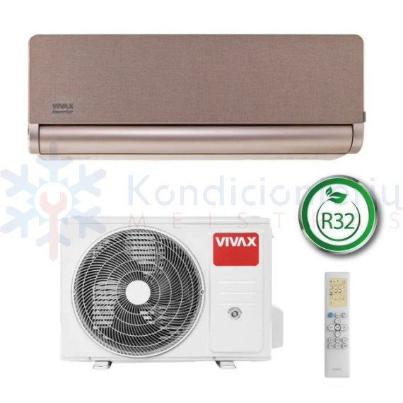 ACP-18CH50AEHI Gold VIVAX 5.3/5.6 kW oro kondicionierius - šilumos siurblys