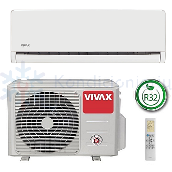 ACP-12CH35AEHI White VIVAX 3.5/3.8 kW oro kondicionierius - šilumos siurblys