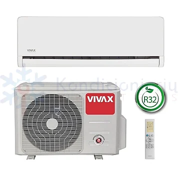 ACP-12CH35AEHI White VIVAX 3.5/3.8 kW oro kondicionierius - šilumos siurblys