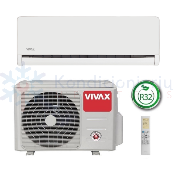 ACP-18CH50AEHI White VIVAX 5.3/5.6 kW oro kondicionierius - šilumos siurblys