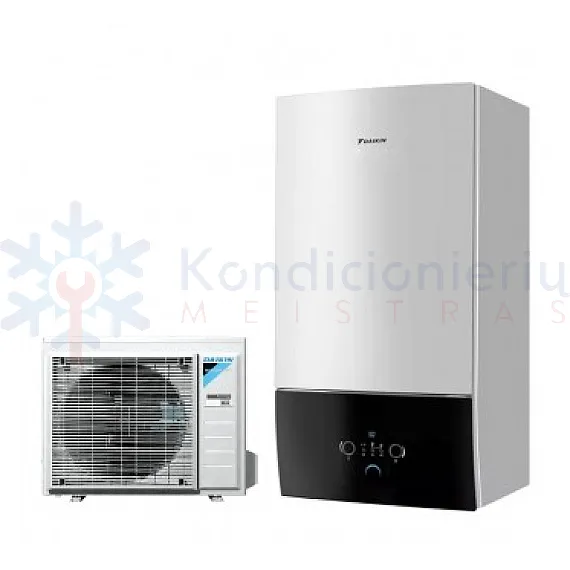 EHBH04E6V - ERGA04EV Daikin Altherma 3 R sieninis 6.41 kW oras-vanduo šilumos siurblys