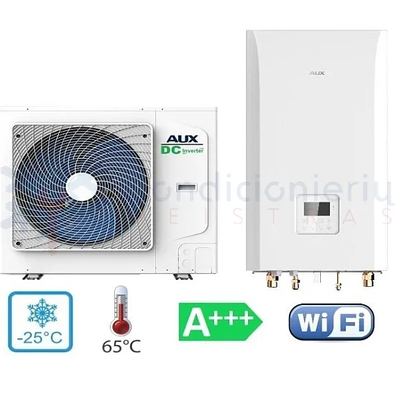 ACHP-H16/5R3HA-I ACHP-H16/5R3HA-O Aux 16.1/15.0 kW oras-vanduo šilumos siurblys