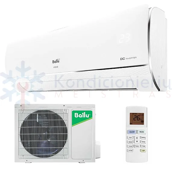 BSWI-09HN8/EU/20Y Ballu Eco Pro R32 Inverter 2.6/2.7 kW kondicionierius