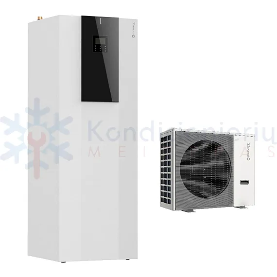 4.1 220M/TCA 400TN EH6 Clivet SPHERA EVO 2.0 TOWER 8.30-9.11 kW oras-vanduo šilumos siurblys su 190 L talpa