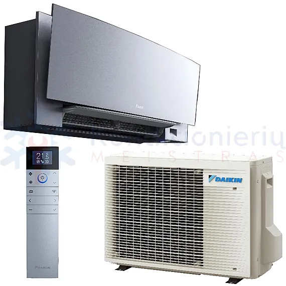 FTXJ35AS-RXJ35A Daikin Emura 3.4/4.0 kW oro kondicionierius - šilumos siurblys