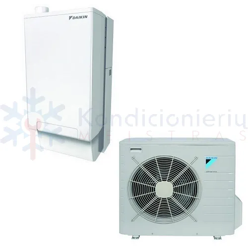 EVLQ08CV3 - EHYHBX08AV3 - EHYKOMB33AA Daikin Altherma 10.02 kW oras-vanduo-dujos hibridinis šilumos siurblys