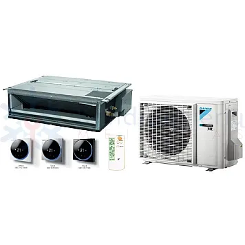FDXM25F9-RXM25R9 DAIKIN ortakinis iki 40PA 2.4/3.2 kW kondicionierius