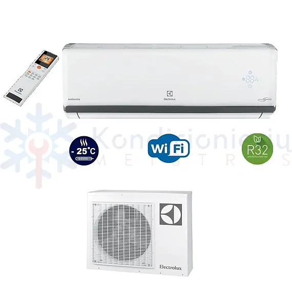 EACS-I12 HAV/N8_22Y Avalanche R32 Electrolux 3.51/3.81 kW šilumos siurblys