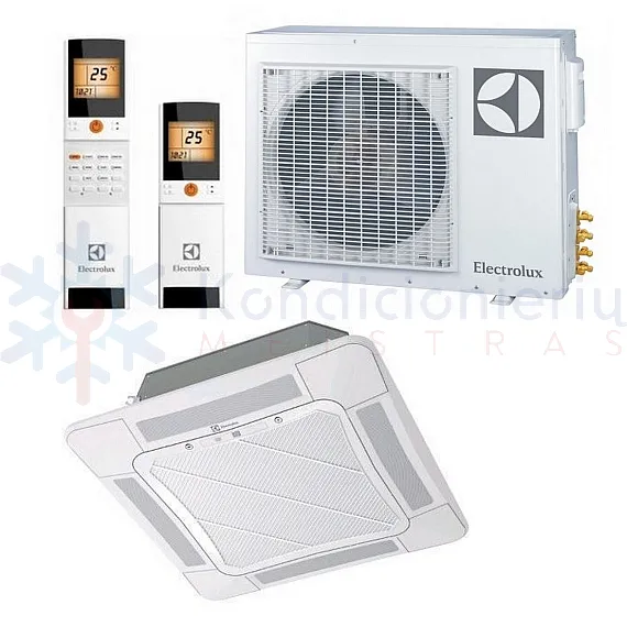 EACC-18H/UP3-DC/N8 Inverter Electrolux 5.0/5.5 kW kasetinis oro kondicionierius