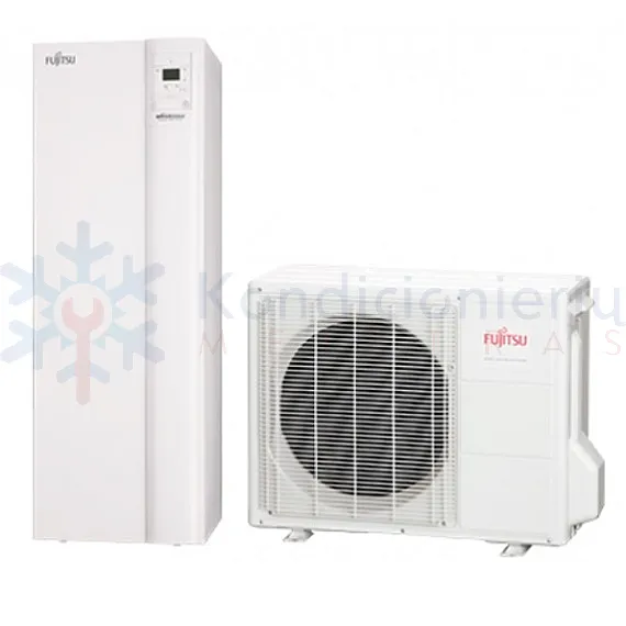 WGYA100DG6-WOYA080LFCA Fujitsu 7.5 kW šilumos siurblys oras-vanduo