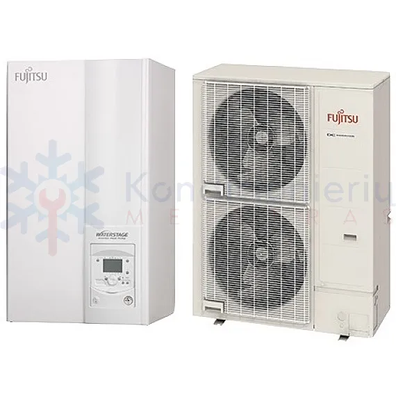 WSYG140DG6-WOYG140LCTA Fujitsu 13.5 kW šilumos siurblys oras-vanduo