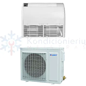 GUD50ZD/A-T GUD50W/NhA-T Gree 5.0/5.5 kW lubinis - grindinis kondicionierius U-Match