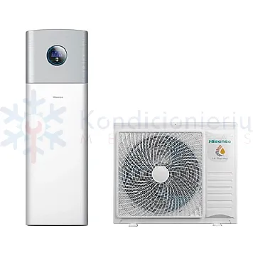Hisense Hi-Therma Integra Combi AHW-044HCDS1 - AHS-044HCDSAA-23 4.4 kW oras-vanduo šilumos siurblys Hisense Hi-Therma Integra Combi AHW-044HCDS1 - AHS-044HCDSAA-23 4.4 kW oras-vanduo šilumos siurblys