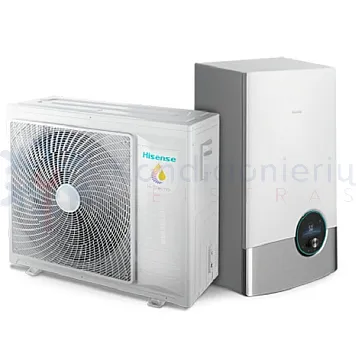 Hisense Hi-Therma Split AHW-044HCDS1 - AHM-044HCDSAA 4.4 kW oras-vanduo šilumos siurblys Hisense Hi-Therma Split AHW-044HCDS1 - AHM-044HCDSAA 4.4 kW oras-vanduo šilumos siurblys