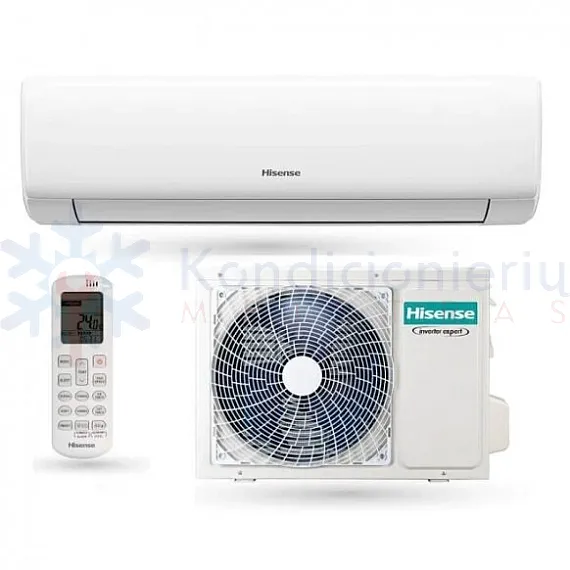 KB25YR3E Hisense Wings PRO 2.6/2.7 kW kondicionierius - šilumos siurblys