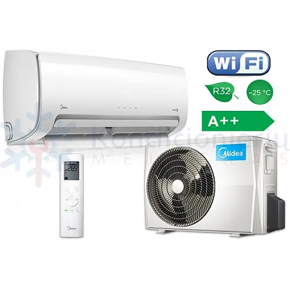 MB2-18N1D0-I MB-18N1D0-O Midea Nordic Mission 5.3/5.4 kW šilumos siurblys