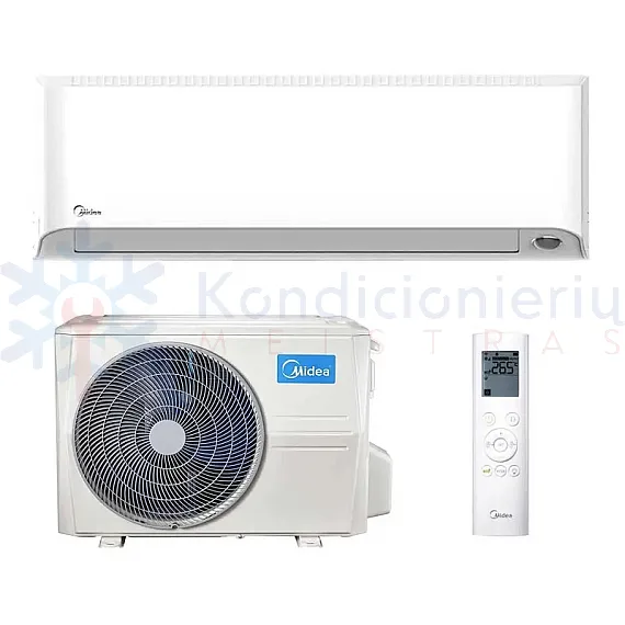 MSOPBU-12HRFN8-QRE1GW - MOX330-12HFN8-QRE1GW Midea Oasis OP+ 3.52/3.81 kW šilumos siurblys