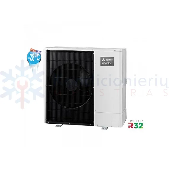 PUD-SHWM100YAA Mitsubishi Electric oras-vanduo išorinis įrenginys 10 kW