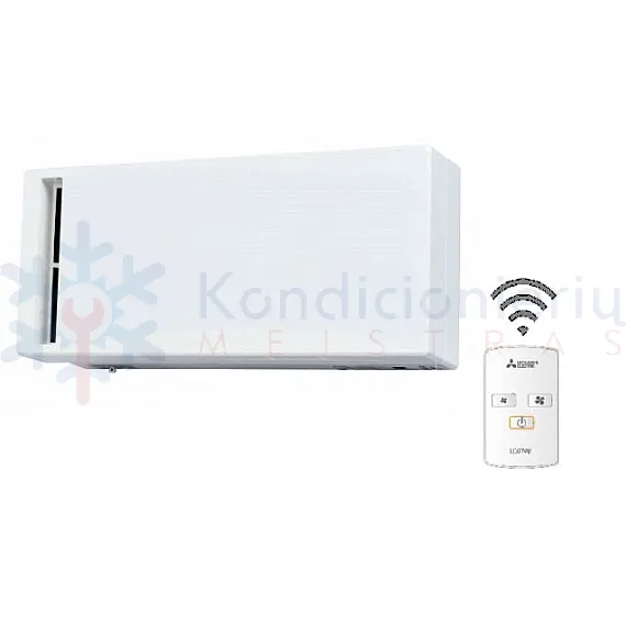 VL-50SR2-E Mitsubishi Electric sieninis mini rekuperatorius su belaidžiu pulteliu