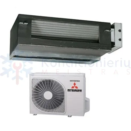 SRR/SRC25ZS-W Mitsubishi Heavy Industries 2.5/3.4kW ortakinis-kanalinis kondicionierius