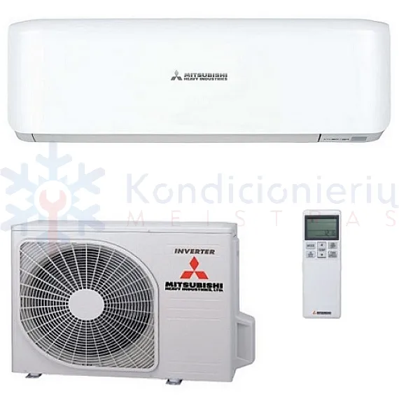 SRK/SRC50ZS-W Mitsubishi Heavy Industries 5.0/5.8 kW oro kondicionierius – šilumos siurblys
