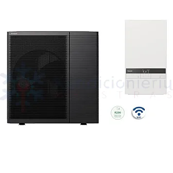WH-SDC0509L6E5 / WH-WDG05LE5 Panasonic Bi-Bloc vienfazis L kartos 5.0 kW oras-vanduo šilumos siurblys
