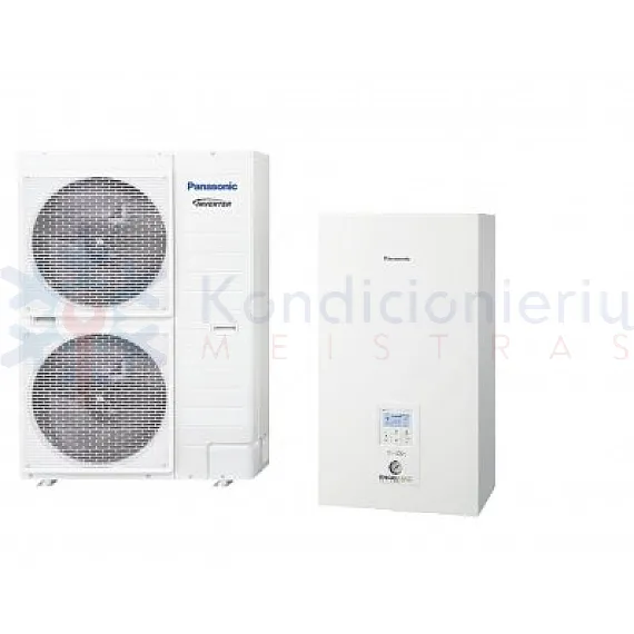 WH-SXC09H3E8 / WH-UX09HE8 Panasonic Bi-Bloc T-CAP 9.0 kW oras-vanduo šilumos siurblys
