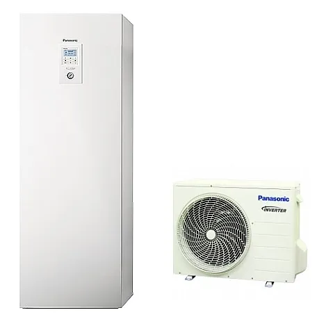 WH-ADC0309J3E5C / WH-UD07JE5 Panasonic 7.0 kW oras-vanduo šilumos siurblys su integruota vandens talpa